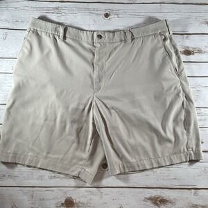 Callaway Mens Sz 42 Performance Golf Shorts Beige Tan‎ Chino Stretch Inseam 9"
